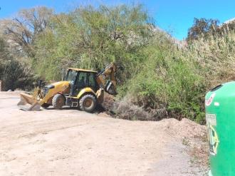 En Paihuano contin&uacute;an con los trabajos preventivos ante posible llegada de nuevos sistemas frontales